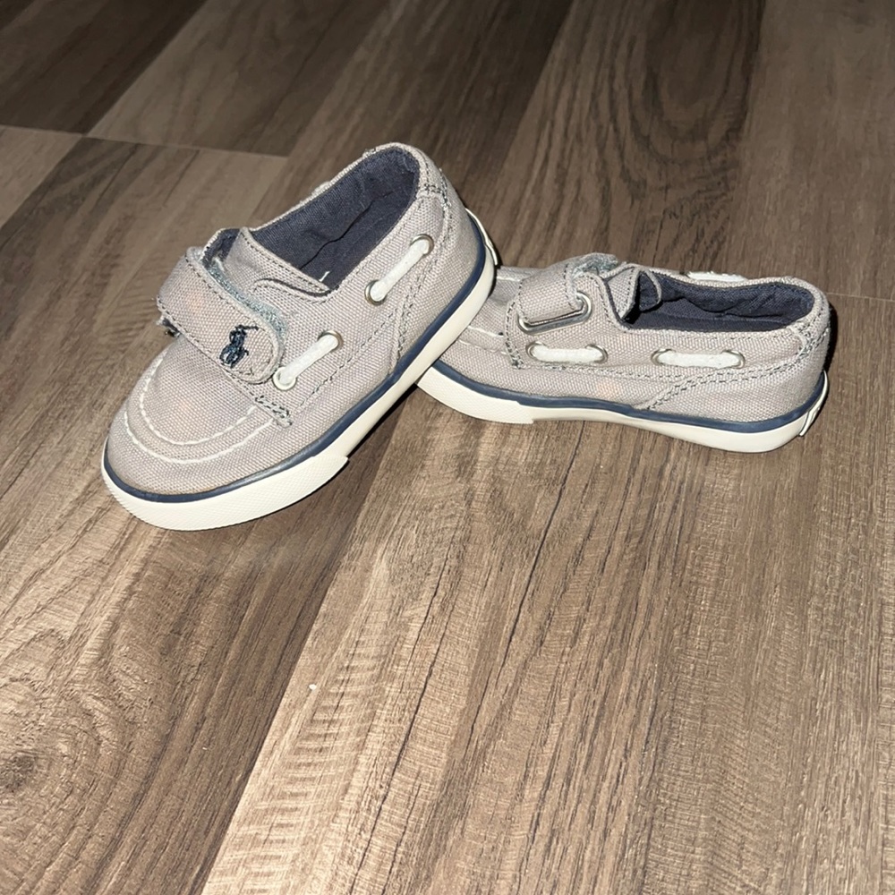 Polo Raulph Lauren Velcro boat shoe